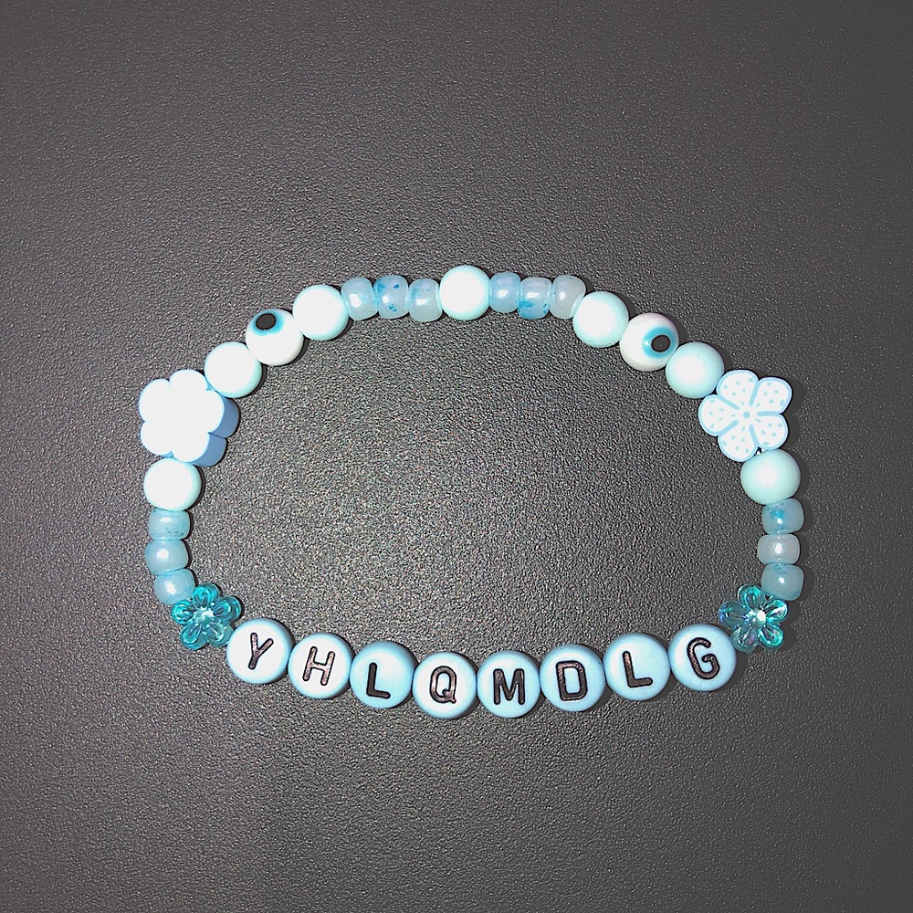 Bad Bunny Inspired Beaded Bracelet